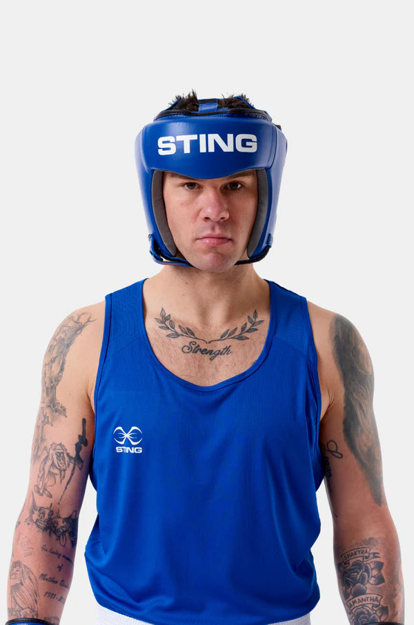 Competition Approved Open Face Head Guard