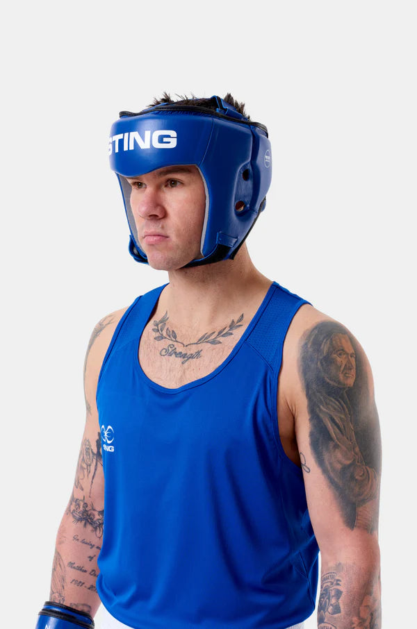 Competition Approved Open Face Head Guard