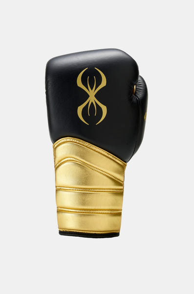 Viper X Lace Up Boxing Gloves - Black/Gold – STING UK
