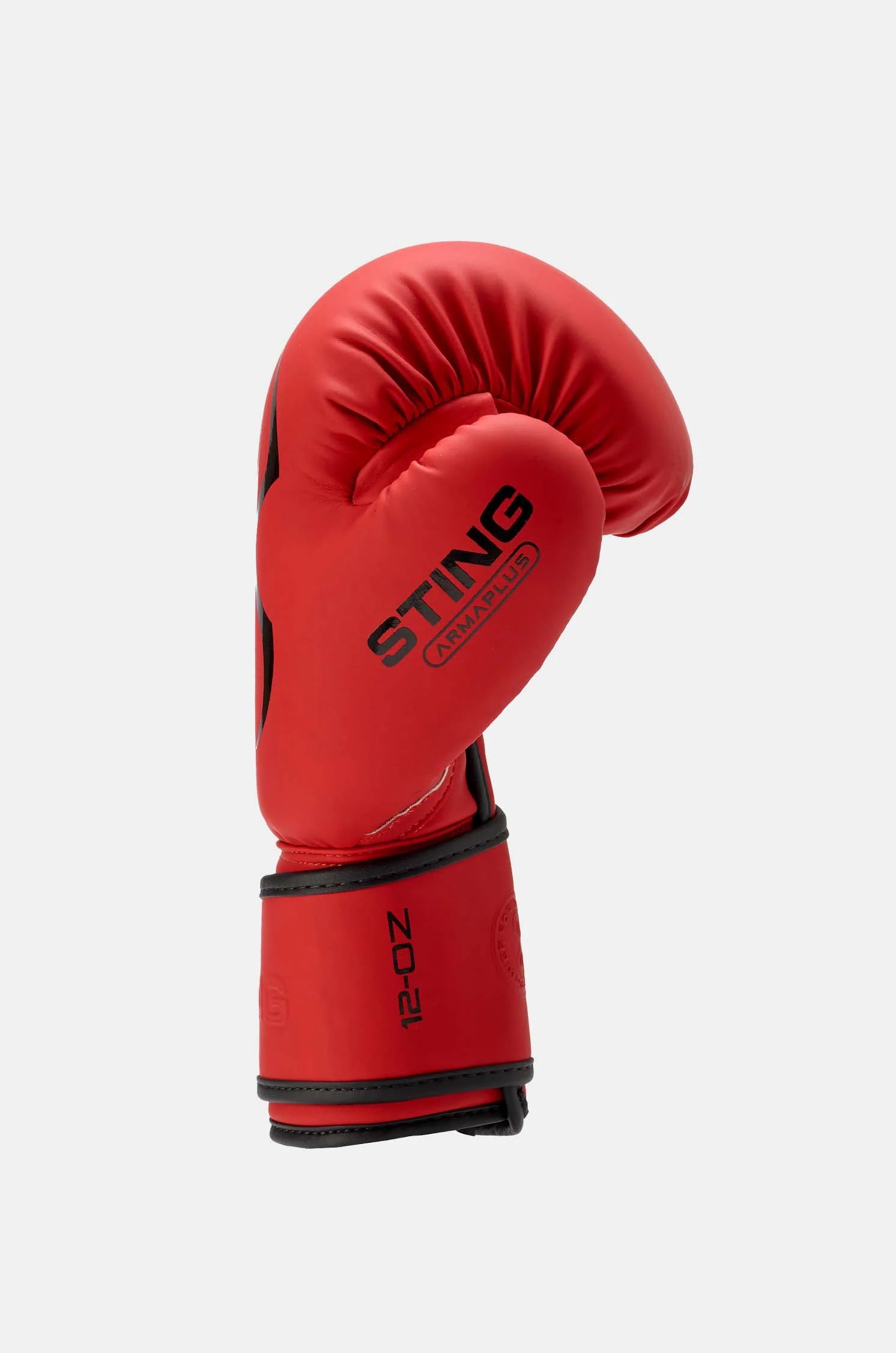 Armaplus Boxing Gloves Red Black STING UK