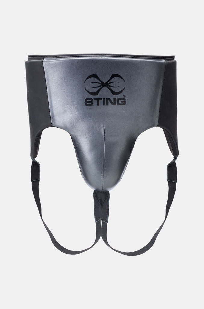 ProLeatherAbdominalGuardBlackG