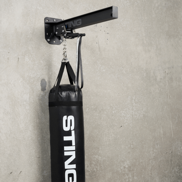 Punching Bag Wall Bracket with Pulley System