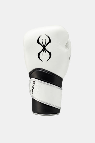 Viper Boxing Glove White Black – STING UK