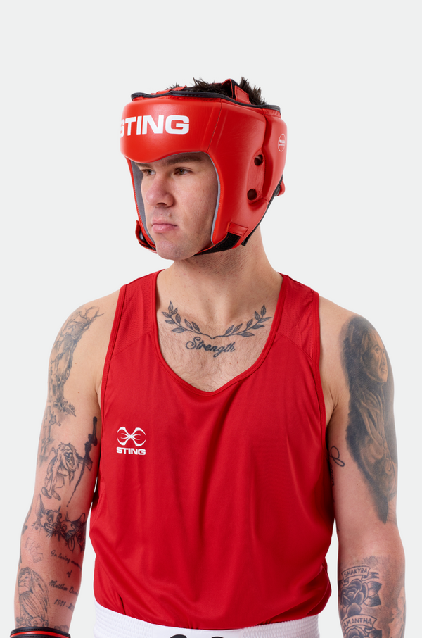 IBA Competition Approved Open Face Head Guard